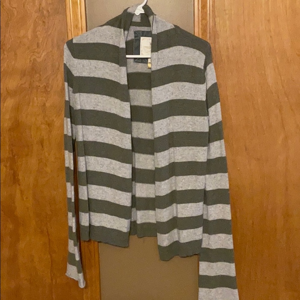 Striped cardigan